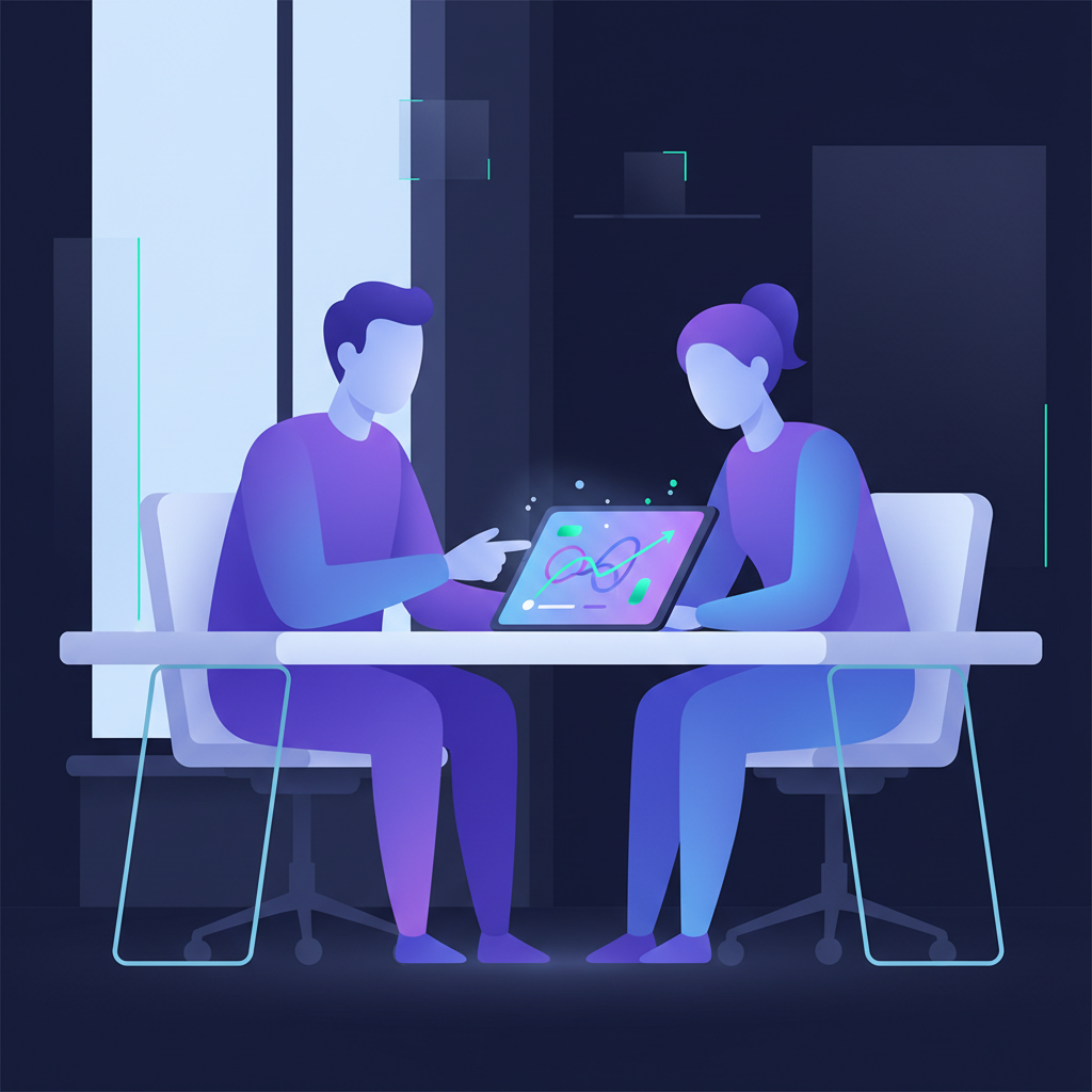 The hybrid model: combining AI and human coaching