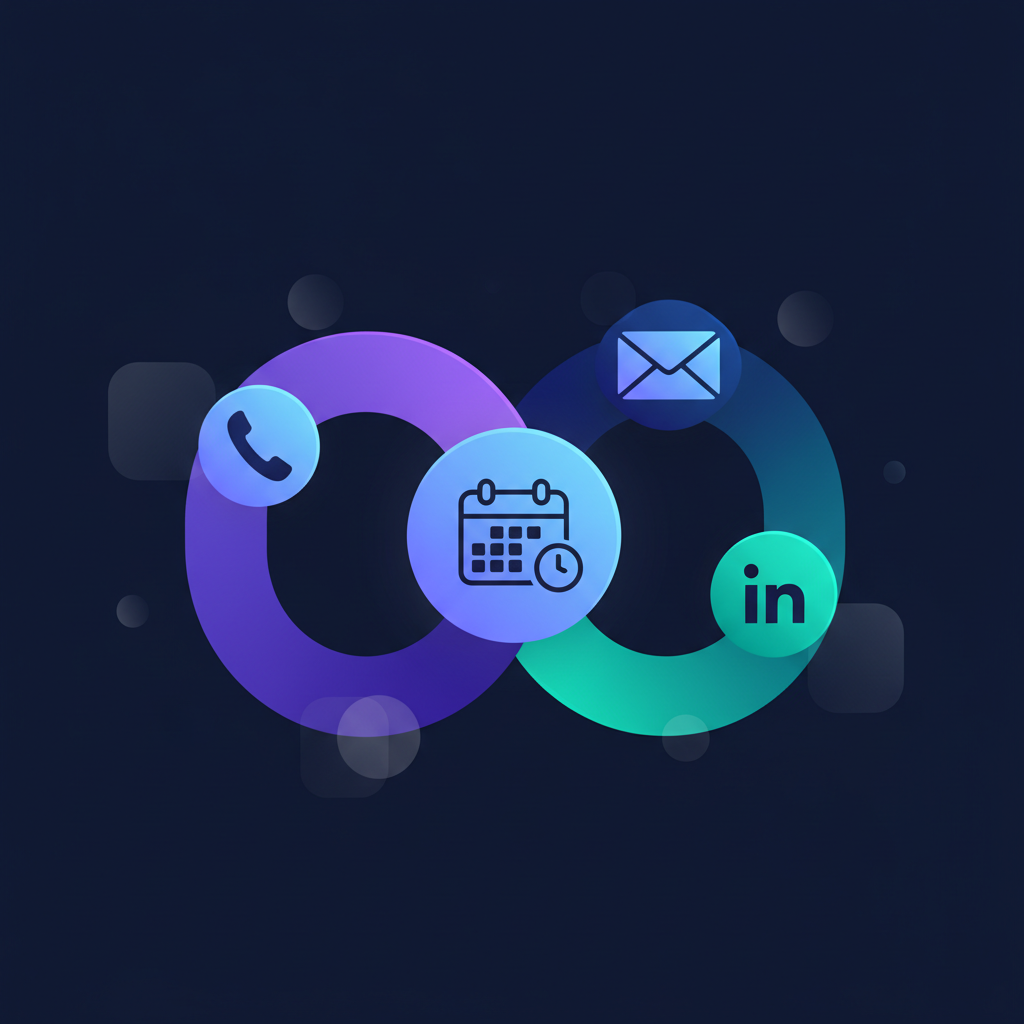 Multi-channel follow-up: orchestrating calls, email, and LinkedIn
