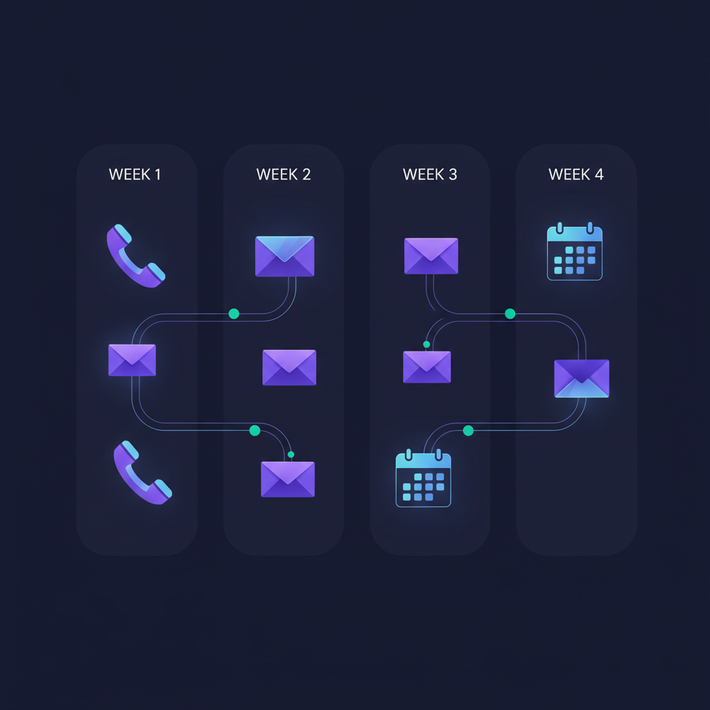 The 8-12 Touch Cold Call Follow-Up Framework