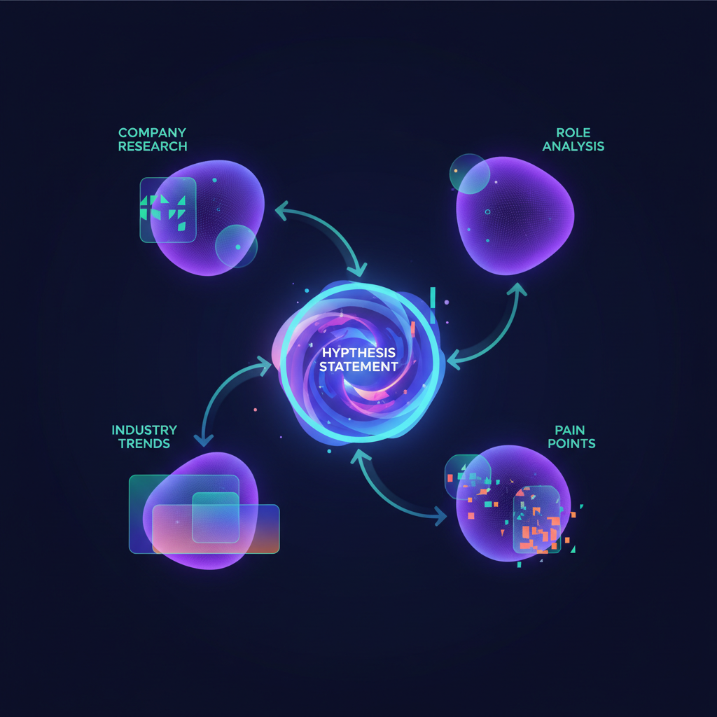 Build a pain hypothesis from available intel