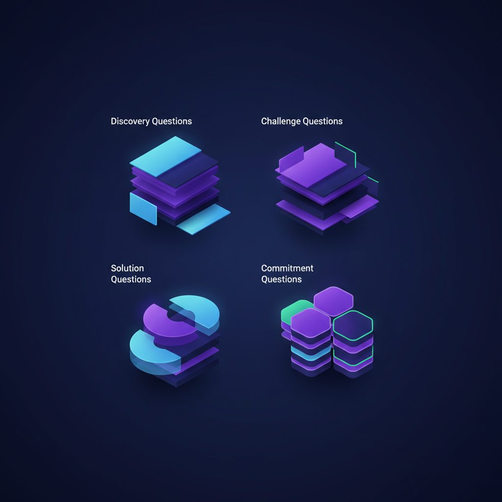 43 discovery call questions organized by framework