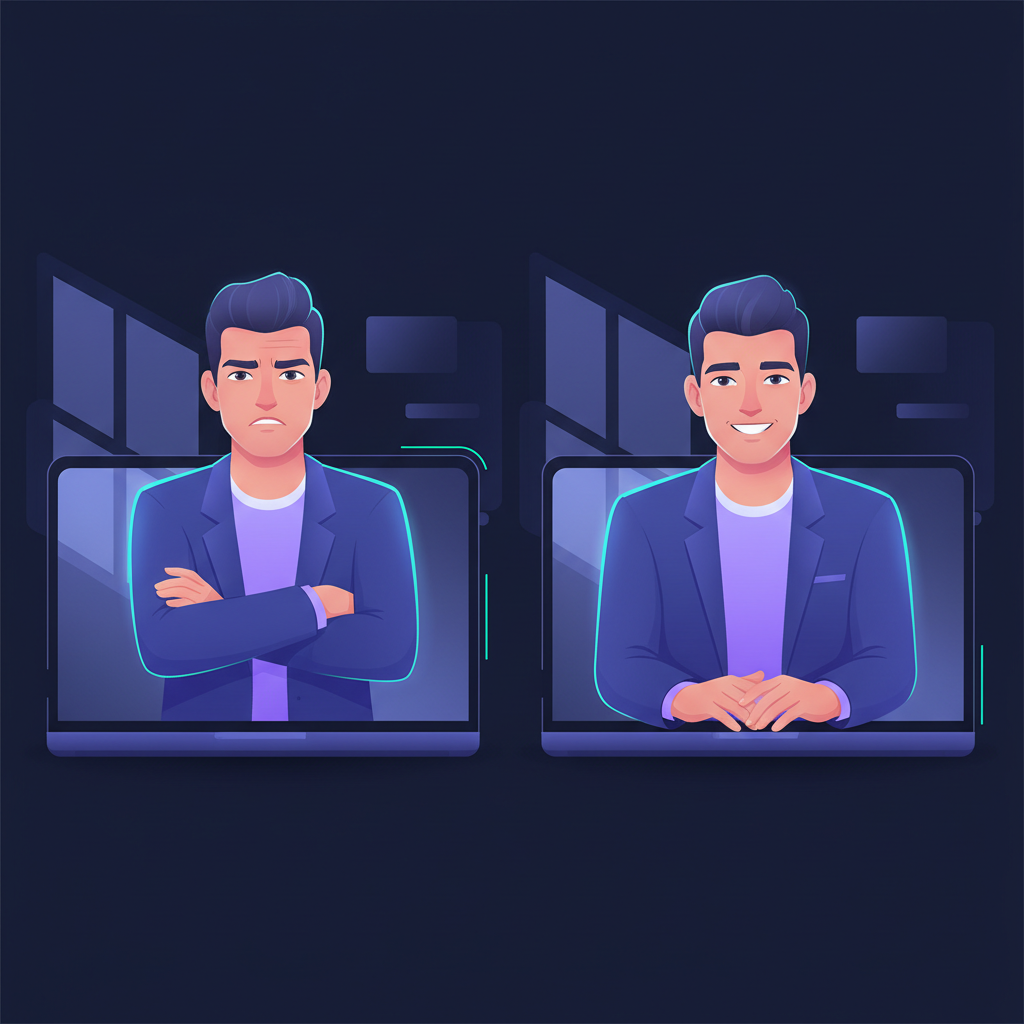 How to adjust your body language in real time