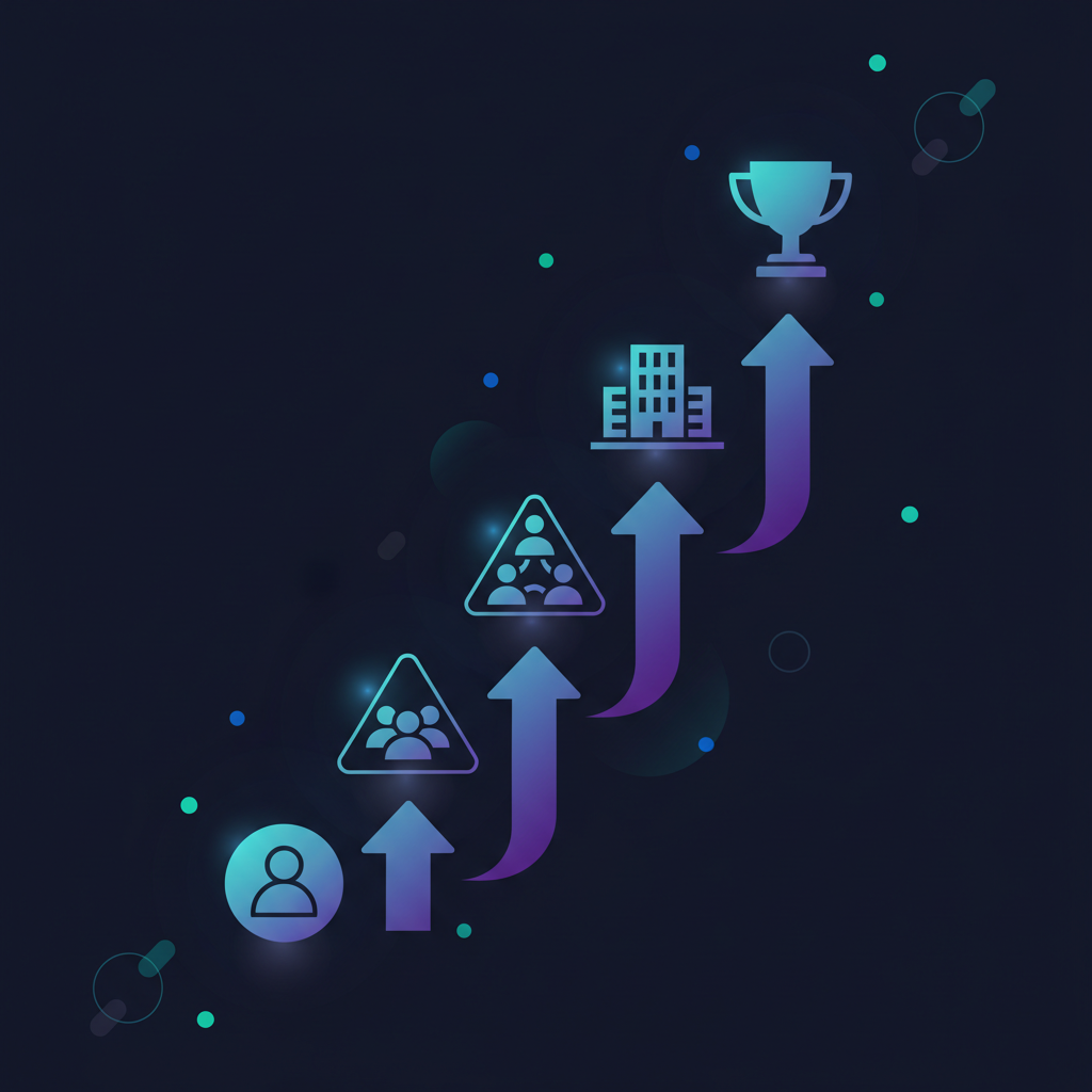The five-stage sales coaching career path