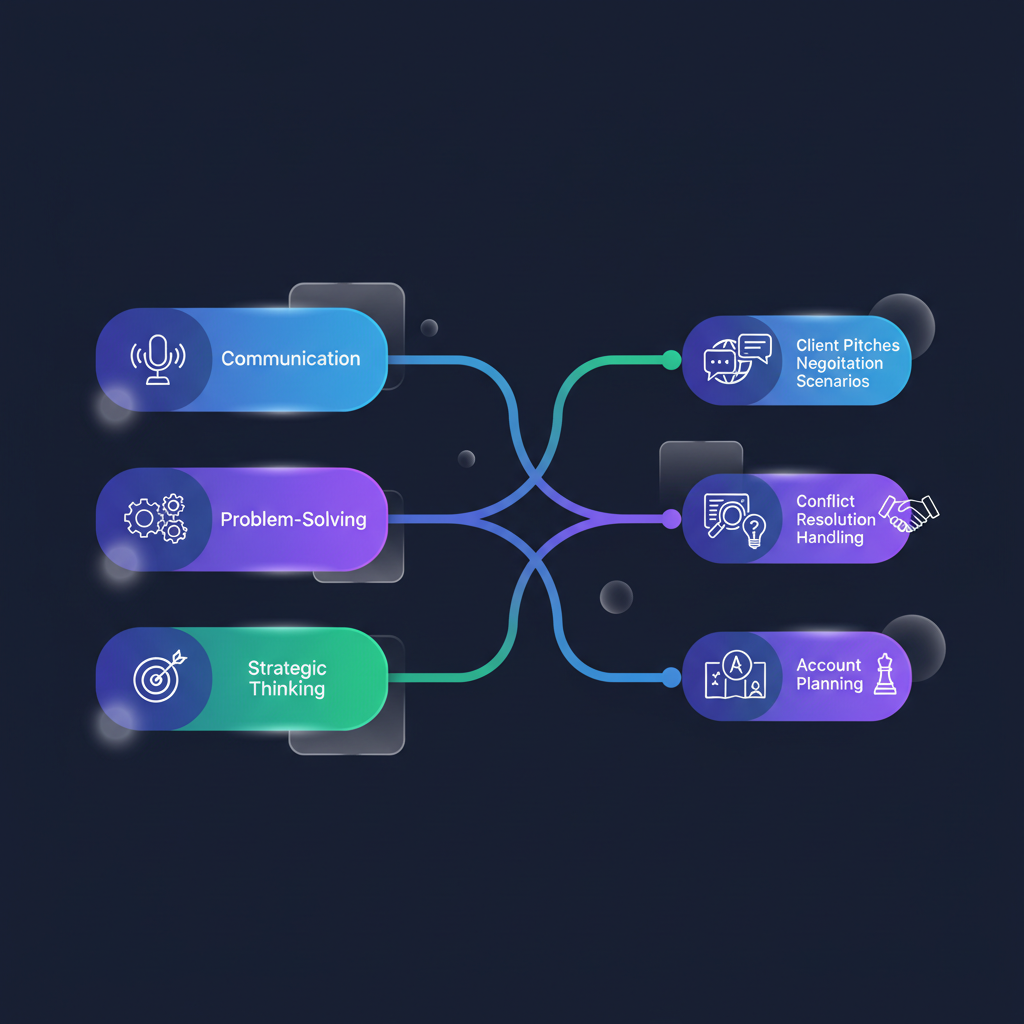 How to map skill gaps to specific practice scenarios