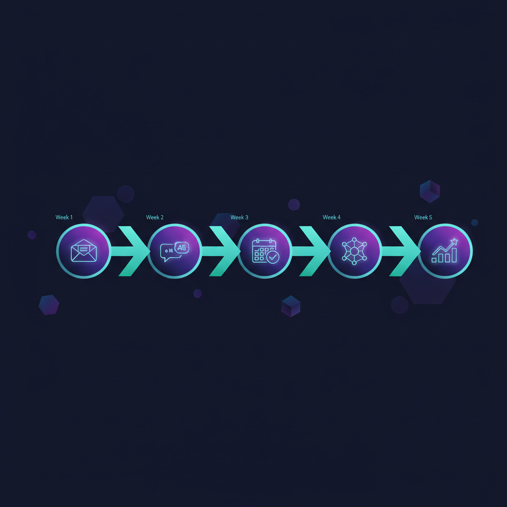 The follow-up sequence: persistence without pestering